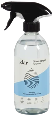 Klar Glass og Speilspray 500ml