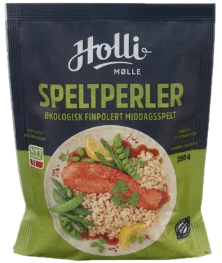 Speltperler Finpolert 250g Holli Mølle