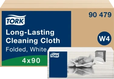 Allbruksklut Hvit Topp W4 90Ark Tork