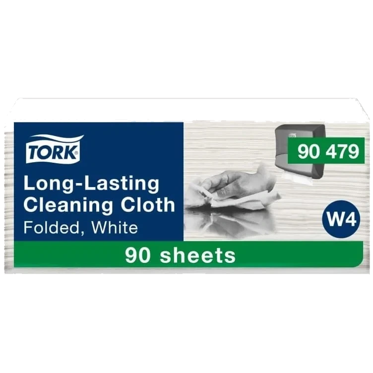 Allbruksklut Hvit Topp W4 90Ark Tork