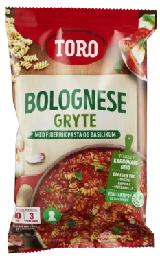 Toro Bolognese Fiberrik Gryte 207g