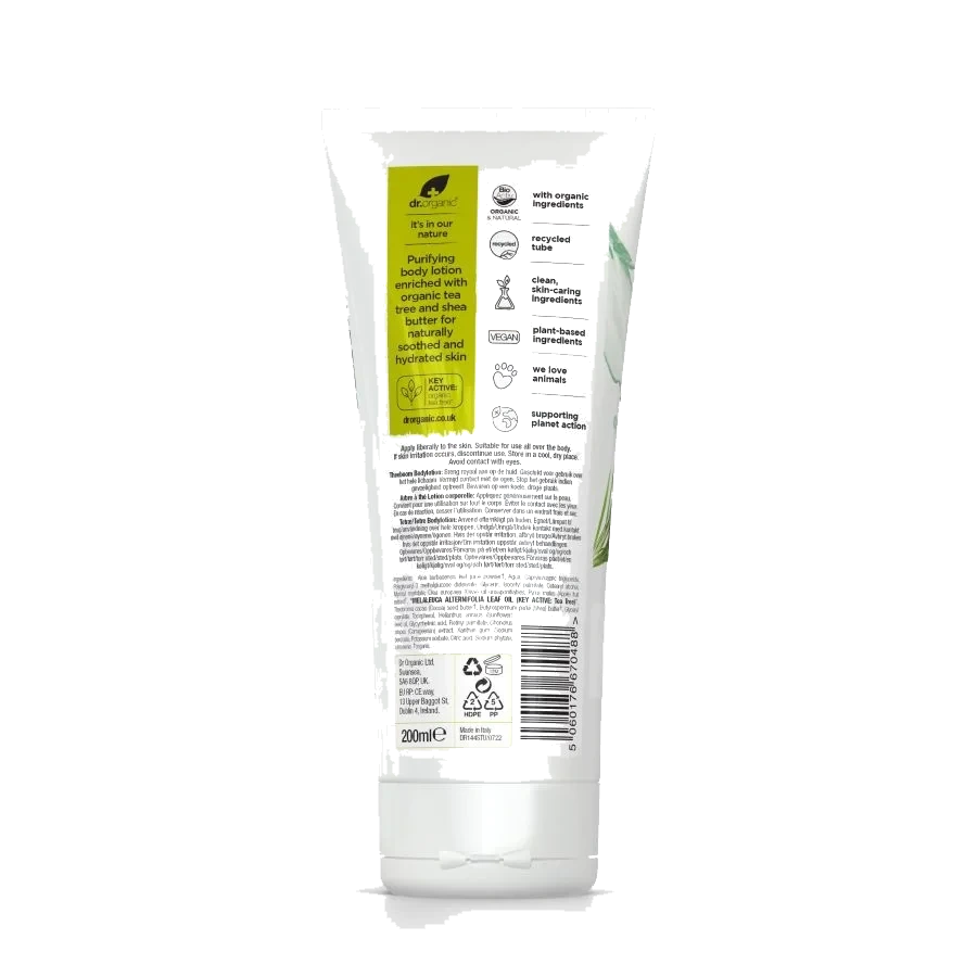 Dr. Organic Tea Tree Body Lotion