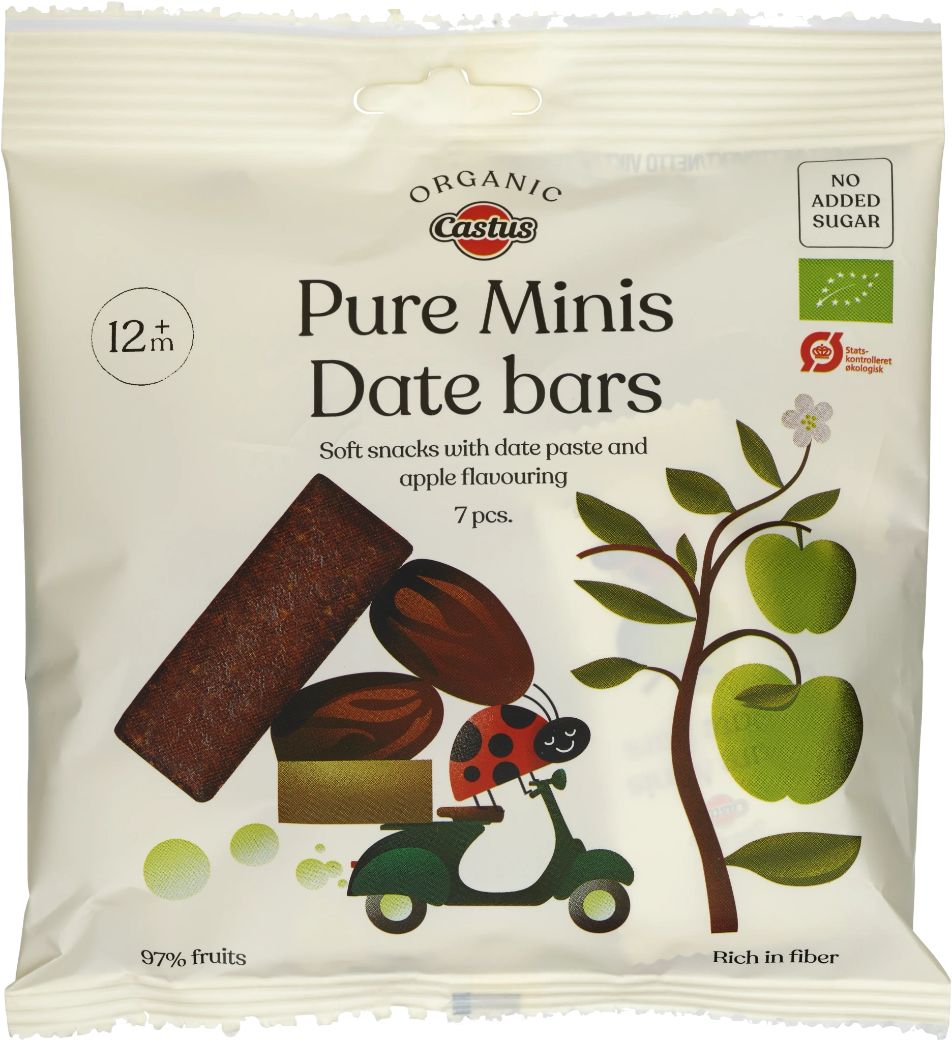 Minifruktstång Äpple Eko 7-pack