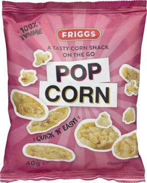Friggs Mini Maiskake Popcorn 40g