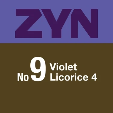 Zyn No9 Violet Licorice 4