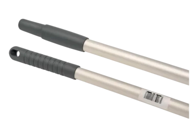 Skaft Aluminium 150cm m/gjenger, 1 stk