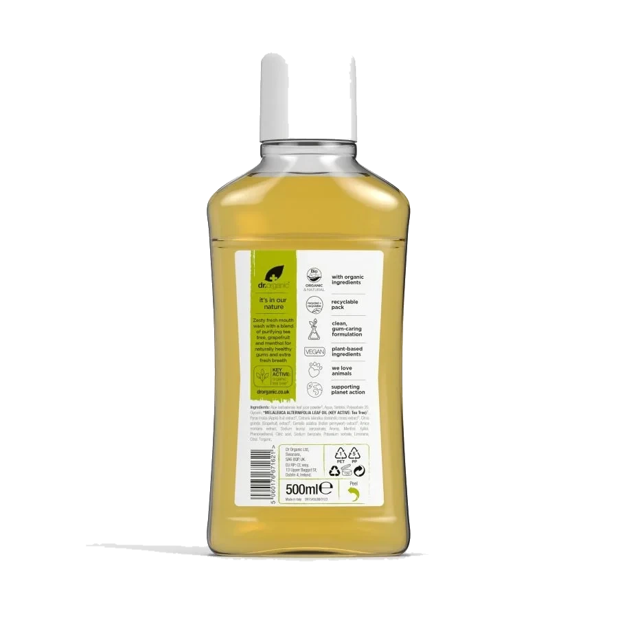 Dr. Organic Tea Tree Mouthwash