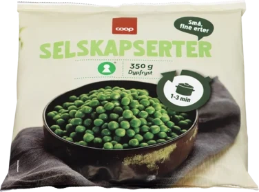 Selskapserter 350g Coop