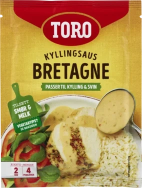 Bretagne Kylling Saus 27g Toro
