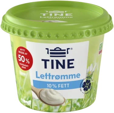 Lettrømme 10% 300g Tine
