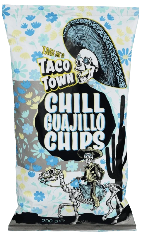 Taco Town Chill Guajillo Chips 200g