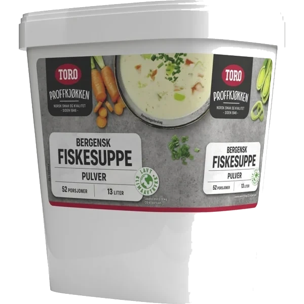 Bergensk Fiskesuppe Pulver Toro