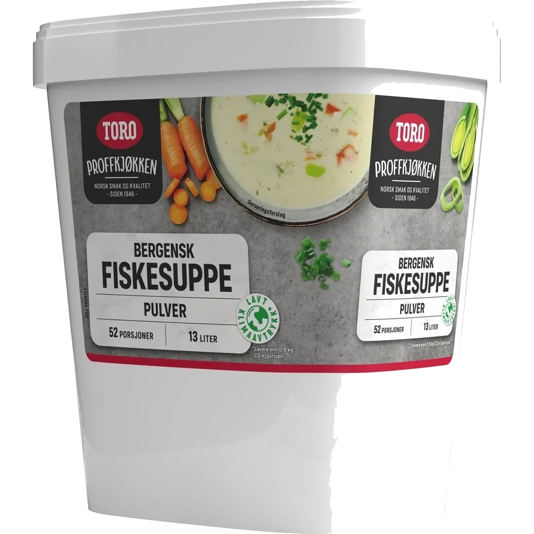 Bergensk Fiskesuppe Pulver Toro