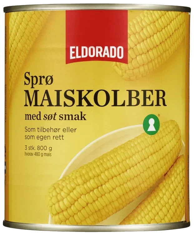 Maiskolber 480g Eldorado