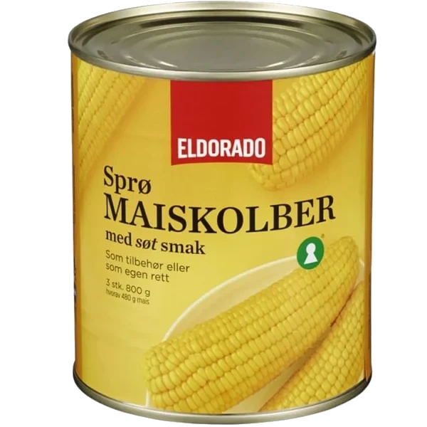 Maiskolber 480g Eldorado