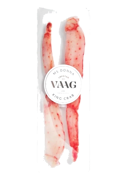 Kongekrabbe Ben Rå Ca50-250g Vaag