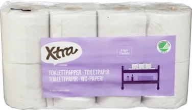 X-tra Toalettpapir 8pk