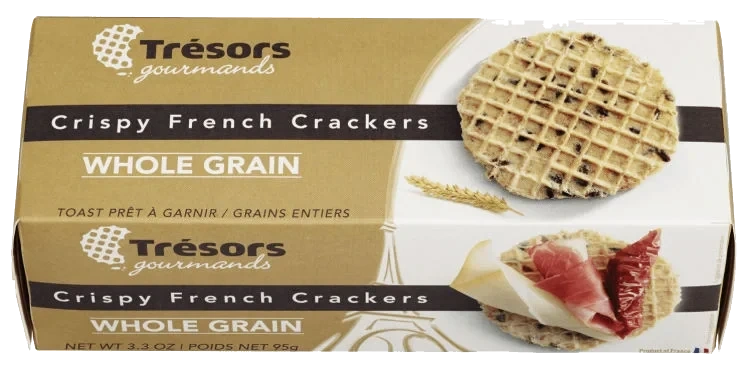 Crispy Crackers Fullkorn 95g Tresors Gourmands