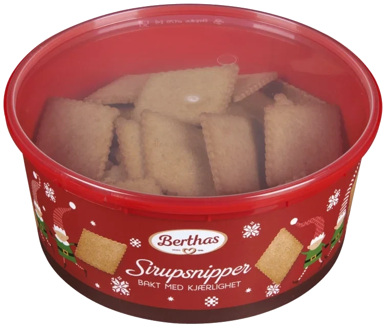 Sirupsnipper 320g Berthas
