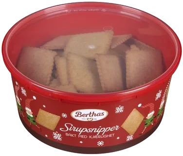 Sirupsnipper 320g Berthas