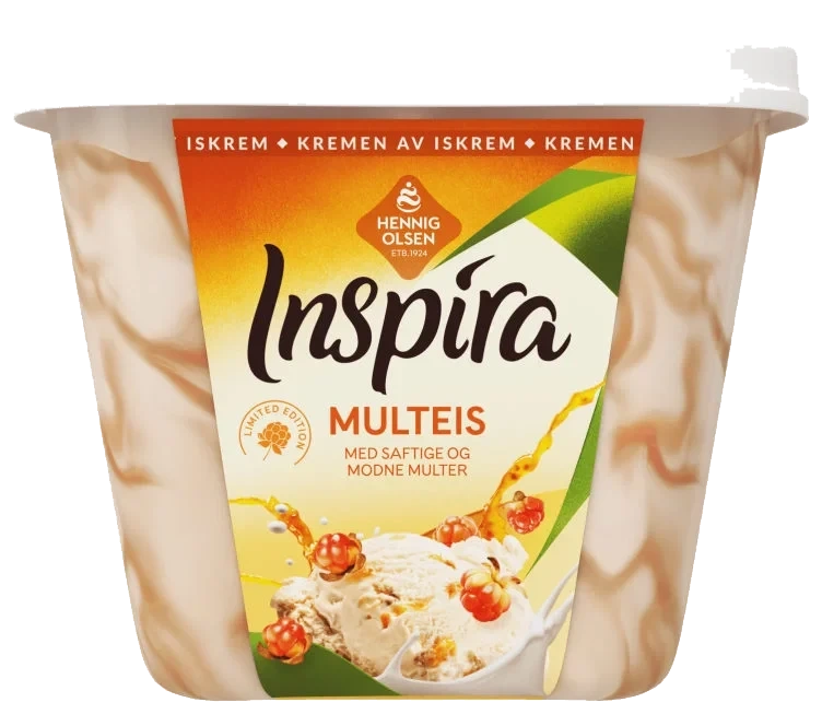 Inspira Iskrem Multe 0,9l Hennig Olsen