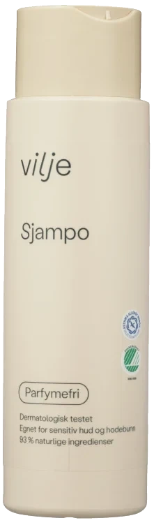 Vilje Sjampo Parfymefri 275ml