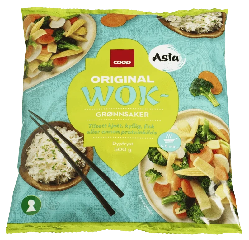 Coop Original Wok 500g
