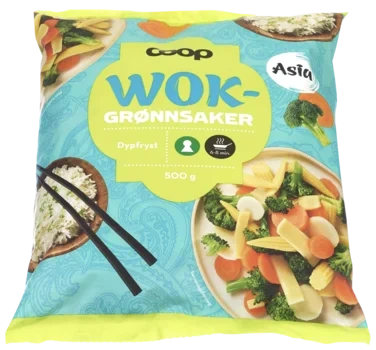 Coop Original Wok 500g