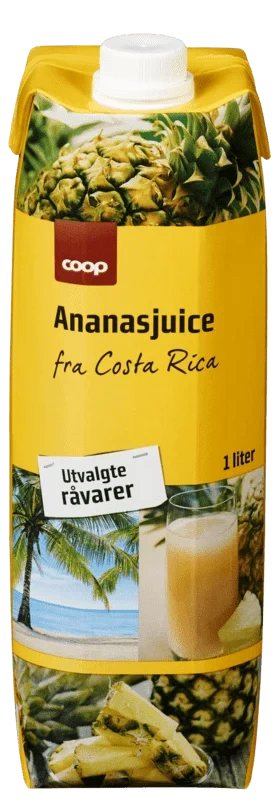 Coop Costa Rica Ananasjuice 1l