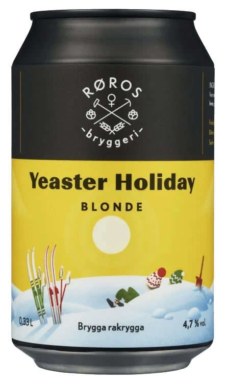 Yeaster Holiday Fra Røros Bryggeri 0.33l bx