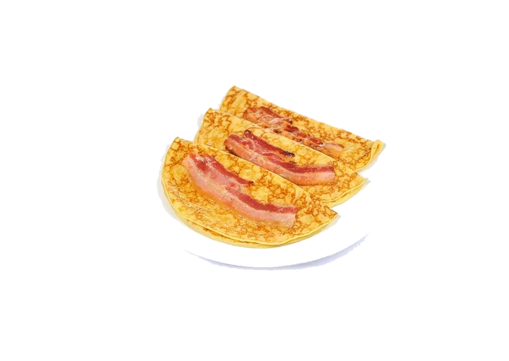 Fleskepannekake Varm stykk
