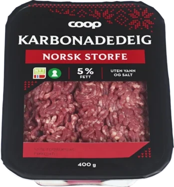 Karbonadedeig 400g Coop