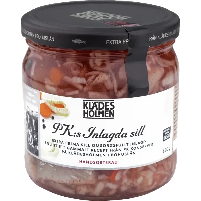 PK:s inlagda sill 420g Klädesholmen