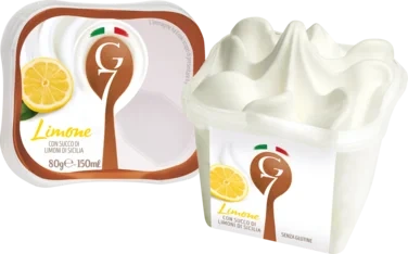 Limone 150ml G7 Ekte Italiensk Iskrem Gelato