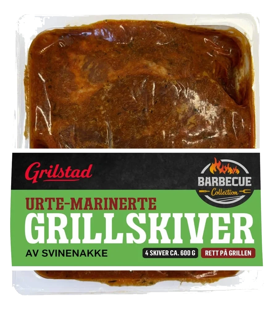 Urte-marinerte Grillskiver