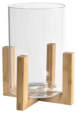 Lysholder Glass 15x15x2 Esme