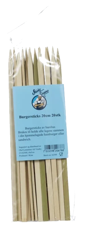 Burgersticks 20stk Sticky Fingers