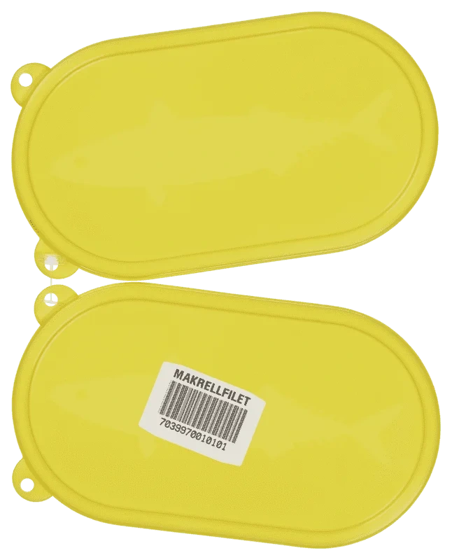 Makrellboks lokk 2pk