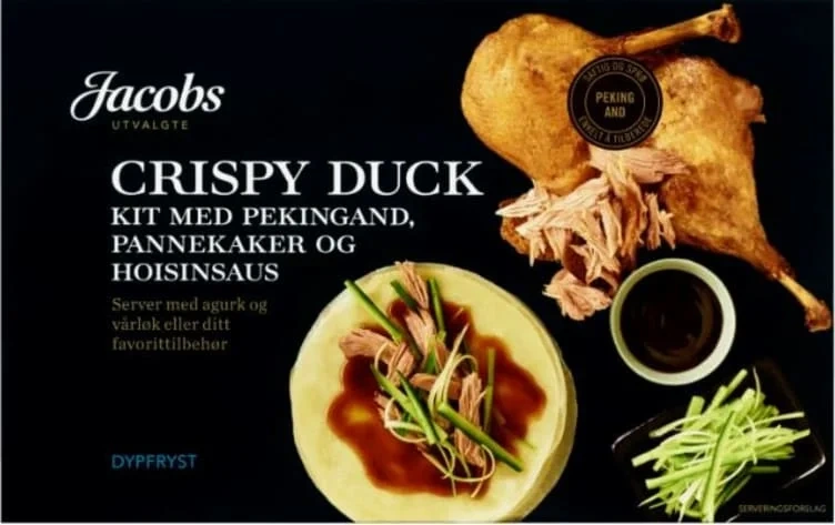 Crispy Duck Kit m/pannekake 550g Jacobs Utvalgte