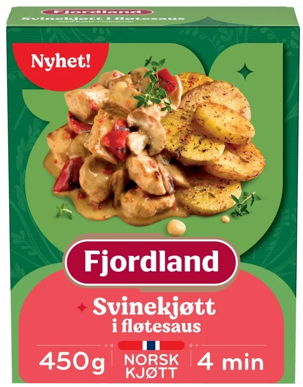 Svinekjøtt i Fløtesaus 450g Fjordland