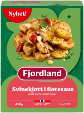 Svinekjøtt i Fløtesaus 450g Fjordland