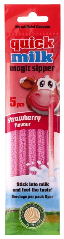 Quick Milk Strawberry Felfoldi
