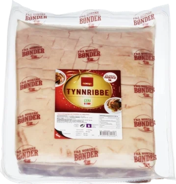 Coop Svin Tynnribbe Ca 2,3kg Vv