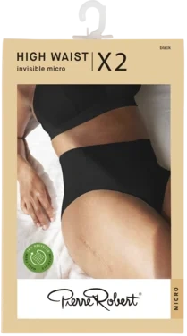 Invisible Micro High Waist X2 Black Xl