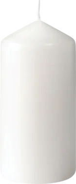 Kubbelys 10stk 100x50mm Hvit