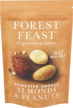 Forest Feast Pitmaster Røkte Peanøtter & Mandler 120g