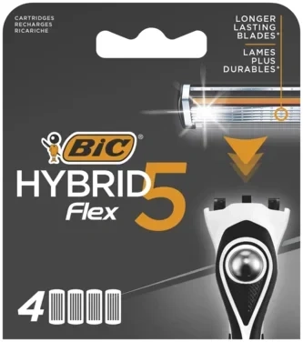 BIC Hybrid 5 Flex-barberblad Refill