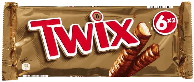 Twix 6pk 300g