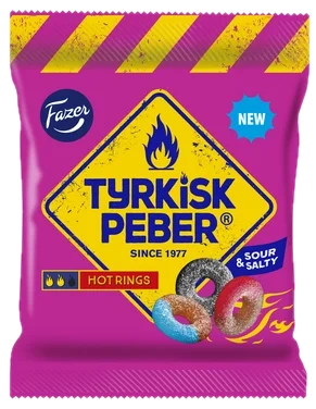 Tyrkisk Peber Hot Rings 150g