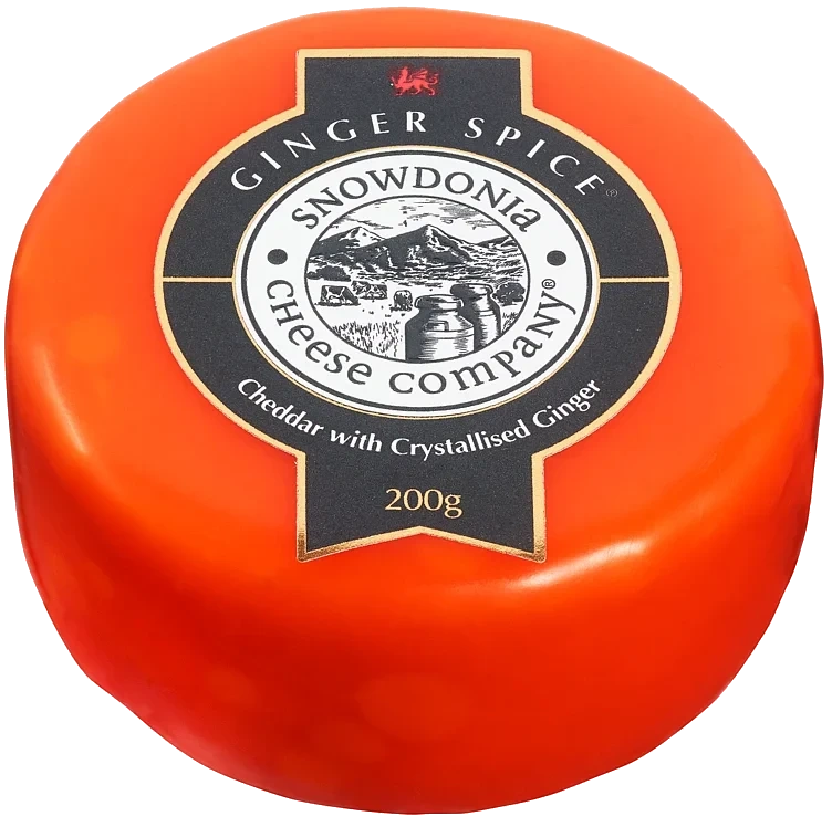 Cheddar m/Ingefær 200g Snowdonia